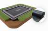 Rectangular | 360 x 250 cm Trampoline + Weed Membrane Bundle